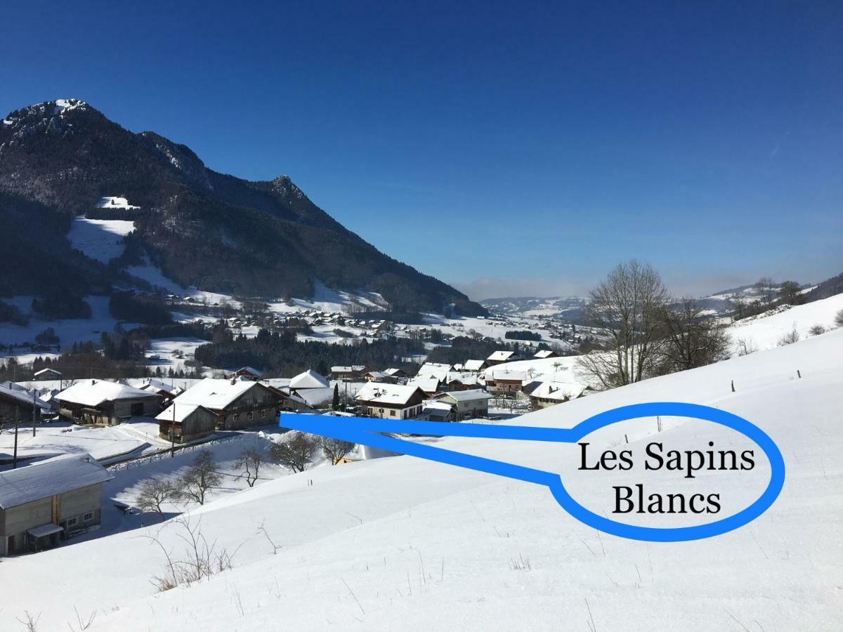 Les Sapins Blancs Daire Vacheresse Dış mekan fotoğraf